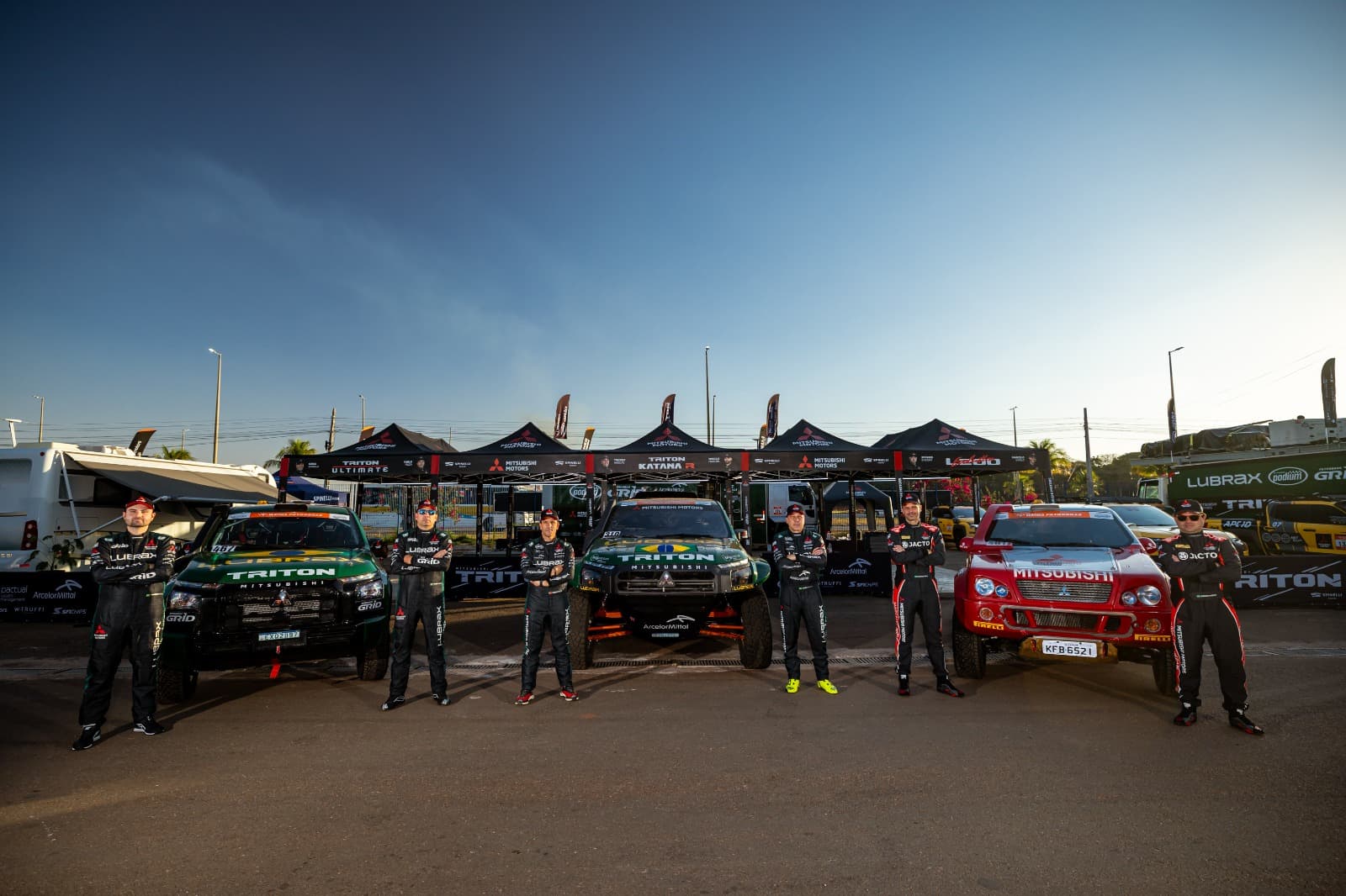 Mitsubishi Spinelli Racing está pronta para encarar o Sertões Petrobras 2026 