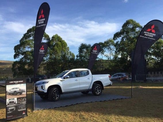 Mitsubishi Motors tem L200 Triton Sport e Pajero Sport como carros oficiais do Festival Brasil Ride 2023