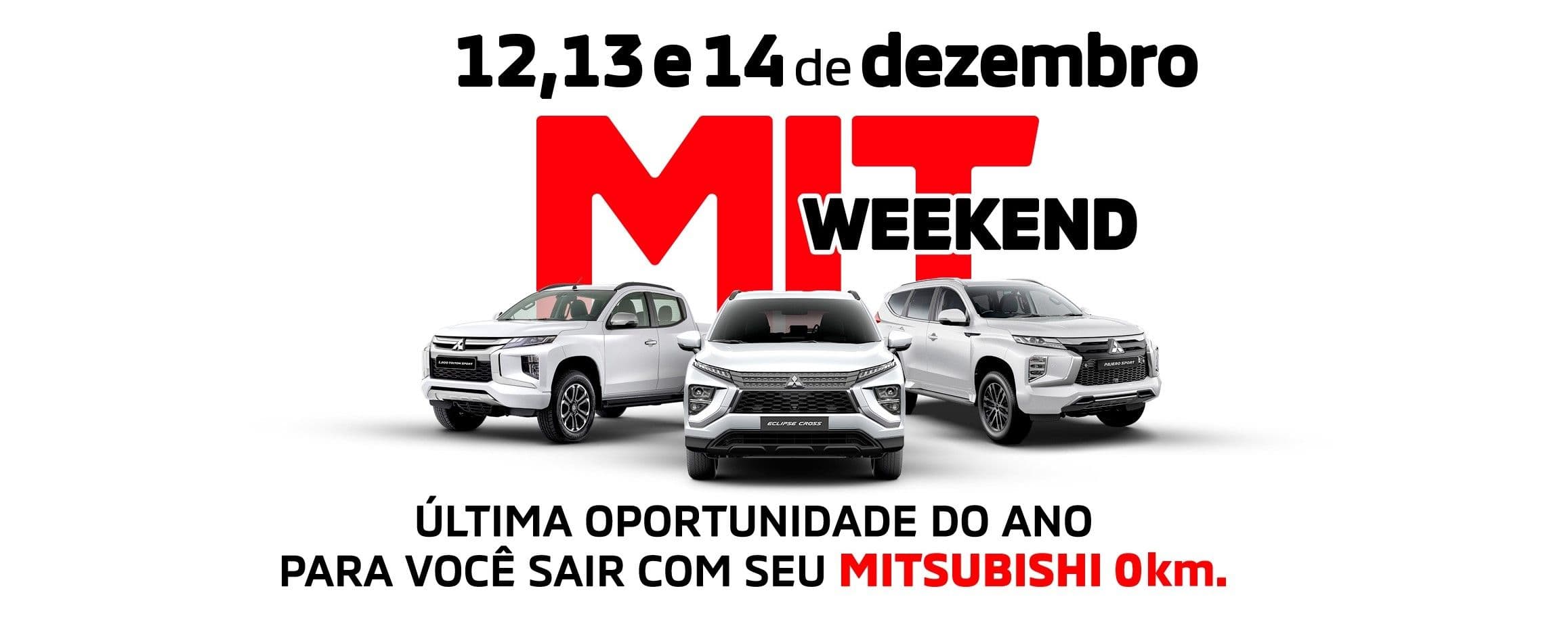 Mitsubishi Motors realiza última “MIT Weekend”  do ano nos dias 12 a 14 de dezembro