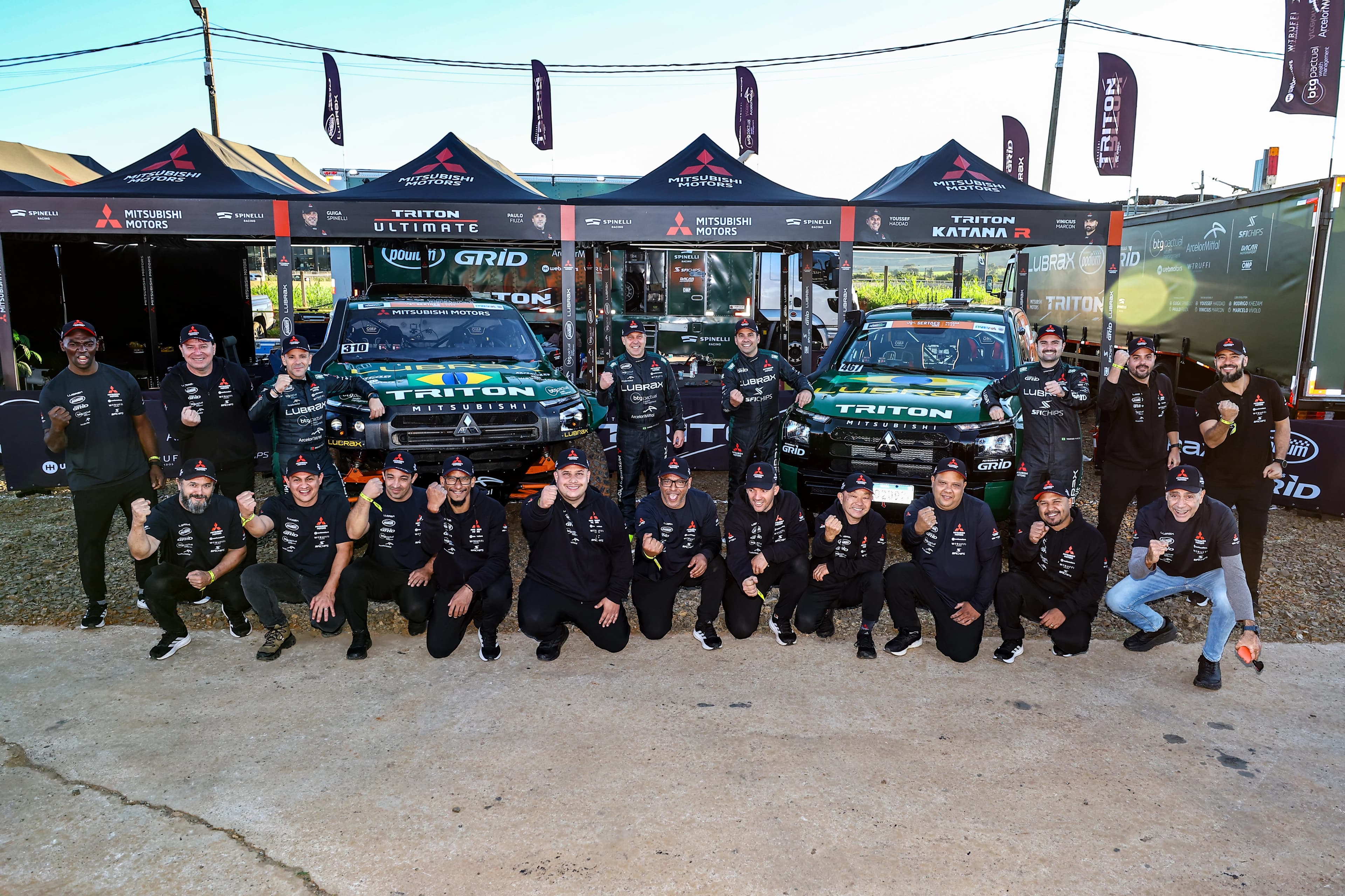 Equipe Mitsubishi Spinelli Racing inicia oficialmente a temporada 2026 de rally raid brasileiro