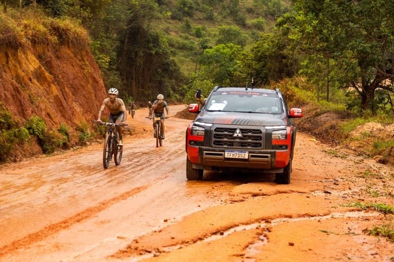 Patrocinados pela Mitsubishi Motors, Brasil Ride e Giro d'Italia realizam etapas neste fim de semana
