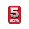 5 anos de garantia